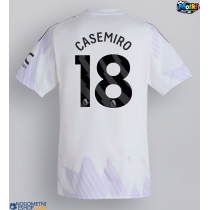 Moški Nogometni dresi Manchester United Casemiro #18 Gostujoči 2025-26 Kratek Rokav